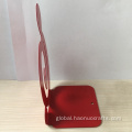 Book Holder For Reading Creative personality red note iron book stand Supplier